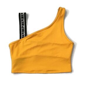 Victoria’s Secret PINK Ultimate Crop Tank Top with Shelf bra